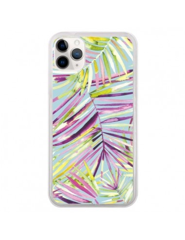 Coque iPhone 11 Pro Tropical Flowers Multicolored - Ninola Design