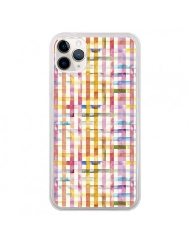 Coque iPhone 11 Pro Vichy Black Yellow - Ninola Design