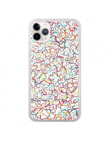 Coque iPhone 11 Pro Water Drawings White - Ninola Design