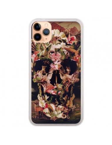 Coque iPhone 11 Pro Max Jungle Skull Tête de Mort - Ali Gulec