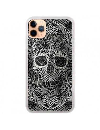 Coque iPhone 11 Pro Max Skull Lace Tête de Mort - Ali Gulec