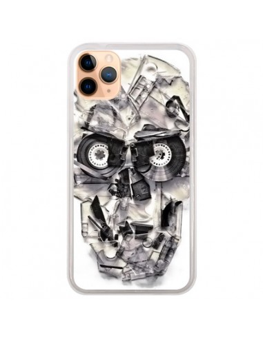 Coque iPhone 11 Pro Max Tape Skull K7 Tête de Mort - Ali Gulec