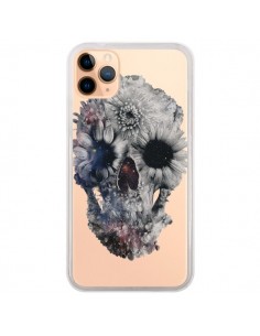 Coque iPhone 11 Pro Max Floral Skull Tête de Mort...