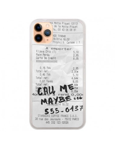 Coque iPhone 11 Pro Max Call me maybe - Benoit Bargeton