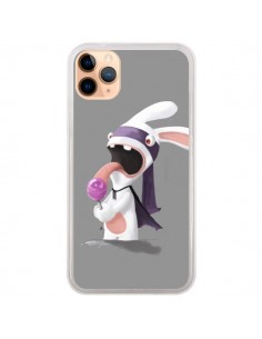 Coque iPhone 11 Pro Max Lapin Crétin Sucette - Bertrand...