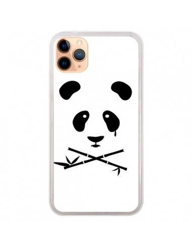 Coque iPhone 11 Pro Max Crying Panda - Bertrand Carriere