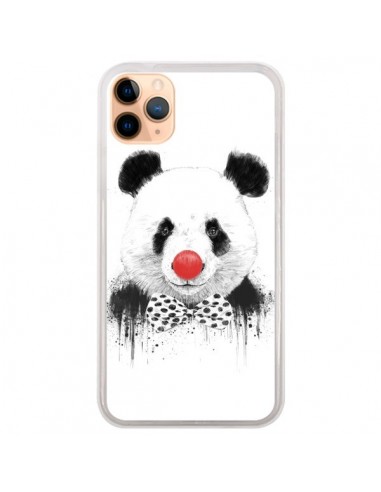 Coque iPhone 11 Pro Max Clown Panda - Balazs Solti