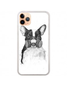 Coque iPhone 11 Pro Max Tagueur Bulldog Dog Chien Big...