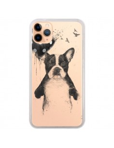 Coque iPhone 11 Pro Max Love Bulldog Dog Chien...