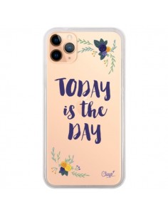 Coque iPhone 11 Pro Max Today is the day Fleurs...