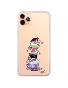 Coque iPhone 11 Pro Max Tasses de The Transparente - Chapo