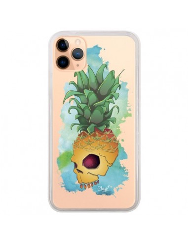 Coque iPhone 11 Pro Max Crananas Crane Ananas Transparente - Chapo