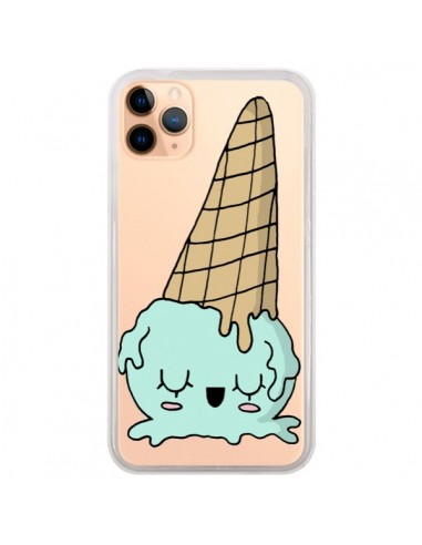 Coque iPhone 11 Pro Max Ice Cream Glace Summer Ete Renverse Transparente - Claudia Ramos