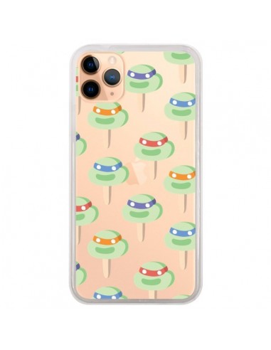 Coque iPhone 11 Pro Max Tortues Ninja Tortle Transparente - Claudia Ramos