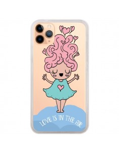 Coque iPhone 11 Pro Max Love Is In The Air Fillette...