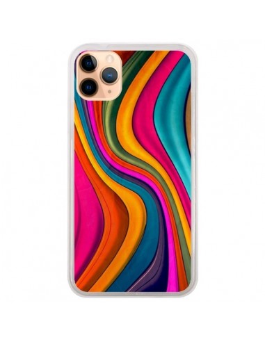 Coque iPhone 11 Pro Max Love Color Vagues - Danny Ivan