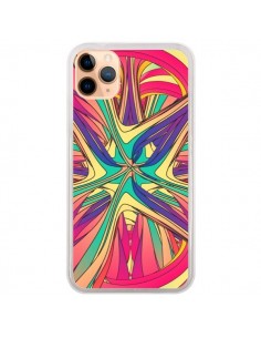 Coque iPhone 11 Pro Max Veins Veines Azteque Vagues -...