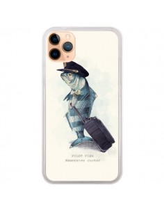 Coque iPhone 11 Pro Max The Pilot Fish Poisson Pilote -...