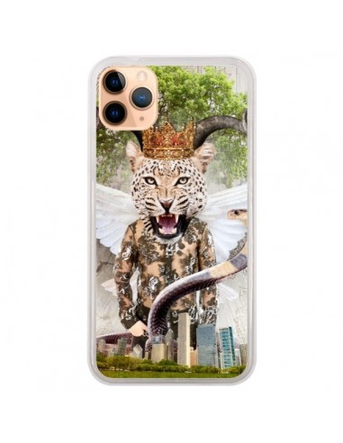 Coque iPhone 11 Pro Max Hear Me Roar Leopard - Eleaxart
