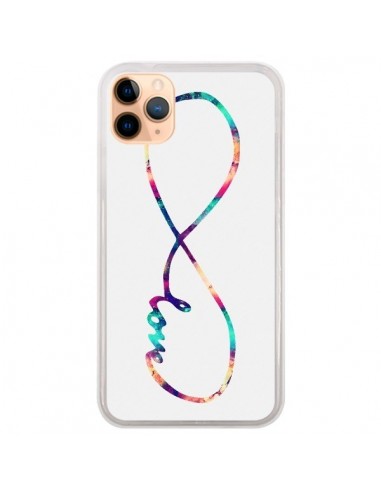 Coque iPhone 11 Pro Max Love Forever Infini Couleur - Eleaxart
