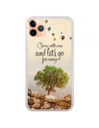 Coque iPhone 11 Pro Max Let's Go Far Away Ballons - Eleaxart