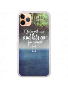 Coque iPhone 11 Pro Max Let's Go Far Away Forest Foret -...