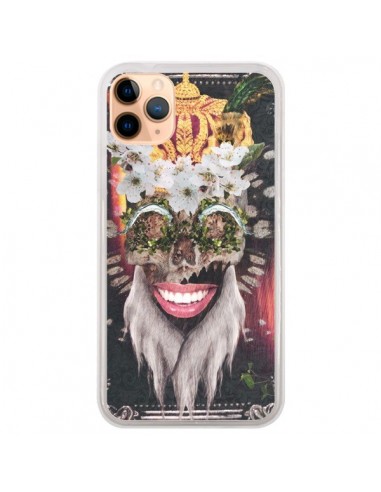 Coque iPhone 11 Pro Max My Best Costume Roi King Monkey Singe Couronne - Eleaxart