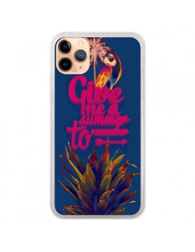 Coque iPhone 11 Pro Max Give me a summer to remember souvenir paysage - Eleaxart