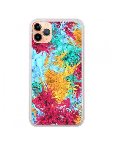 Coque iPhone 11 Pro Max Splashes Peintures - Eleaxart