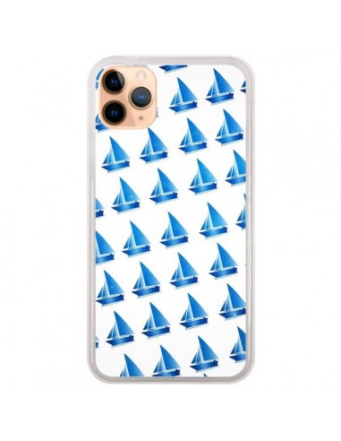 Coque iPhone 11 Pro Max Bateau Voilier Barquitos - Eleaxart