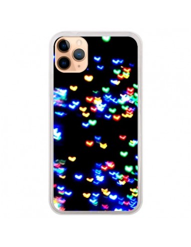 Coque iPhone 11 Pro Max Heart Coeurs Muticolores -  Léa Clément