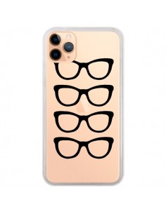 Coque iPhone 11 Pro Max Sunglasses Lunettes Soleil Noir...
