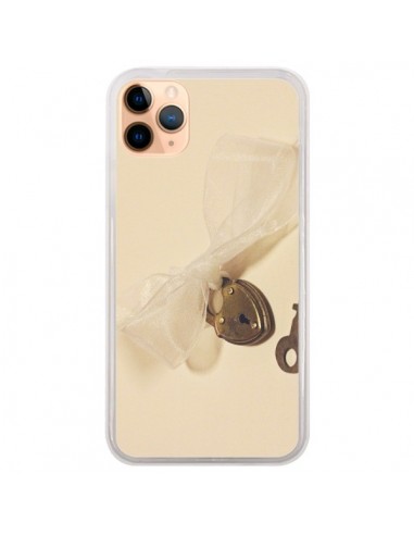 Coque iPhone 11 Pro Max Key to my heart Clef Amour - Irene Sneddon