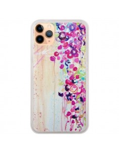 Coque iPhone 11 Pro Max Fleurs Dance of Sakura - Ebi...