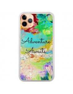 Coque iPhone 11 Pro Max Adventure Awaits Fleurs - Ebi...