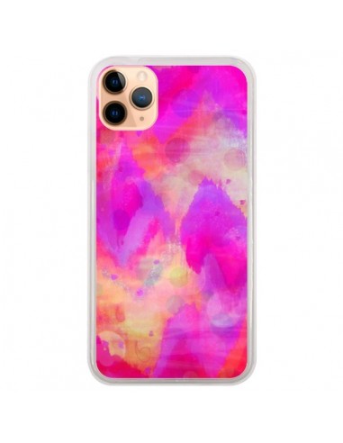 Coque iPhone 11 Pro Max Coeur Tribal Rose - Ebi Emporium