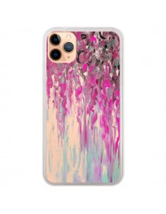 Coque iPhone 11 Pro Max Tempête Rose Transparente - Ebi...