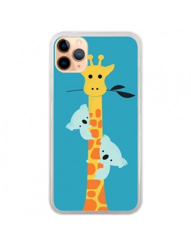 Coque iPhone 11 Pro Max Koala Girafe Arbre - Jay Fleck