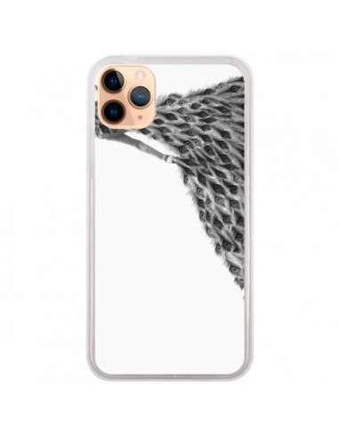 Coque iPhone 11 Pro Max Peacock Paon Robe Femme - Jenny Liz Rome