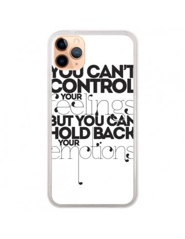 Coque iPhone 11 Pro Max Feelings Sentiments Emotions - Javier Martinez