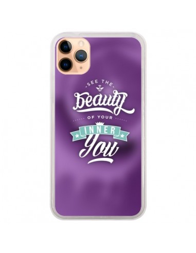 Coque iPhone 11 Pro Max Beauty Violet - Javier Martinez