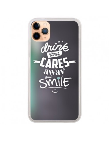 Coque iPhone 11 Pro Max Drink Gris - Javier Martinez