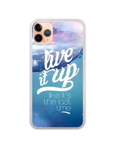 Coque iPhone 11 Pro Max Last Time Bleu - Javier Martinez