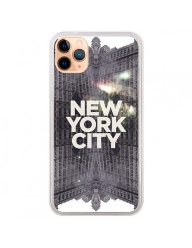 Coque iPhone 11 Pro Max New York City Gris - Javier Martinez