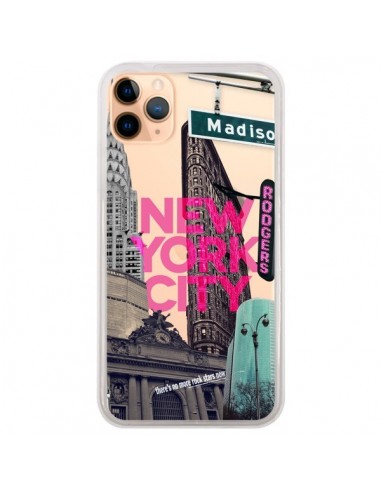 Coque iPhone 11 Pro Max New Yorck City NYC Transparente - Javier Martinez