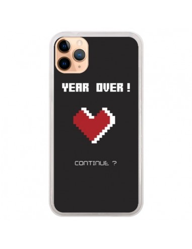 Coque iPhone 11 Pro Max Year Over Love Coeur Amour - Julien Martinez