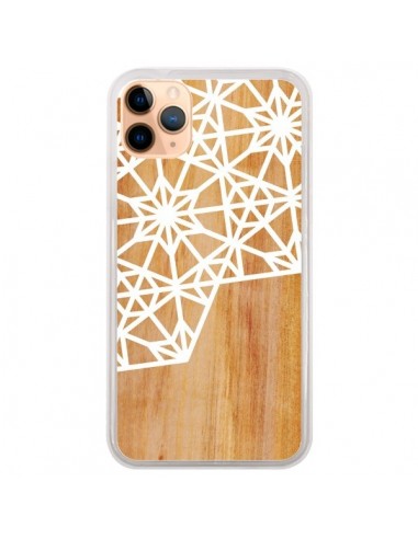 Coque iPhone 11 Pro Max Frozen Stars Etoile Bois Azteque Aztec Tribal - Jenny Mhairi