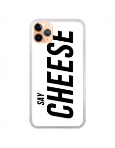 Coque iPhone 11 Pro Max Say Cheese Smile Blanc - Jonathan...