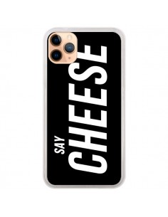Coque iPhone 11 Pro Max Say Cheese Smile Noir - Jonathan...