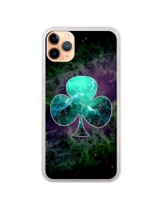 Coque iPhone 11 Pro Max Nebula Club Trèfle Galaxie -...